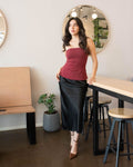 Satin Maxi Skirt